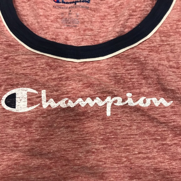 Champion Tops - Champion heathered red tank top
